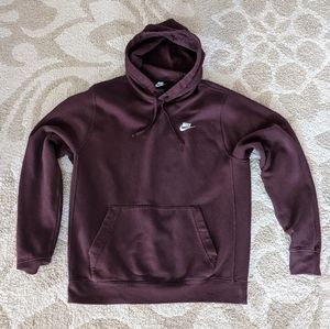 Nike Burgundy Hoodie